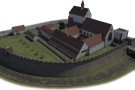 Dominikanerkloster Freiburg - 3D-Modell der Gesamtanlage