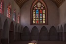Dominikanerkloster Freiburg - 3D-Rekonstruktion der Kirche mit Blick auf das Westfenster